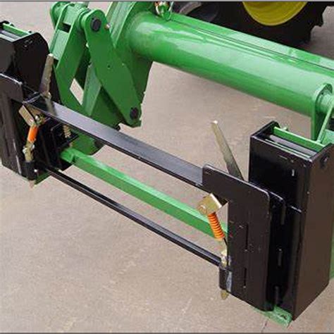 skid steer universal to pin-on mount adapter|universal skid steer quick attach.